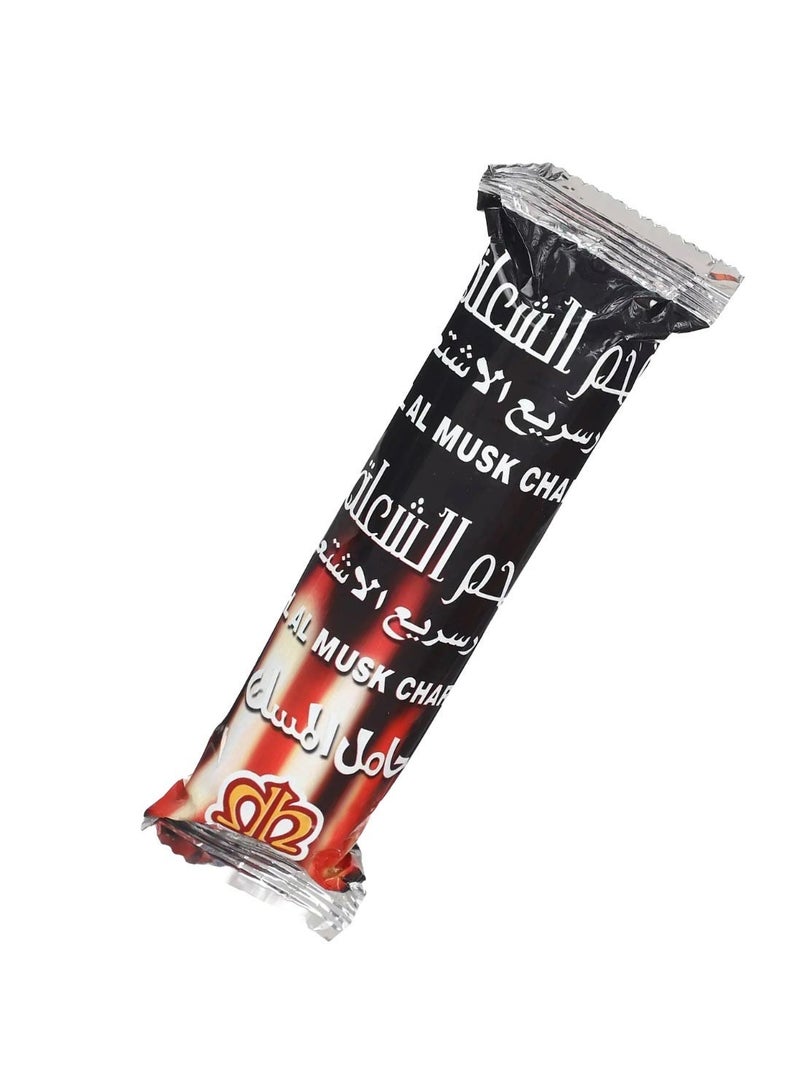 فحم سريع الاشتعال للبخور | 10 أقراص | اشتعال سهل وفوري | احتراق نقي 45 دقيقة | بدون شرار | اقراص 33 مم من الشعلة - Image 1